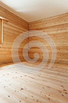 Wooden room