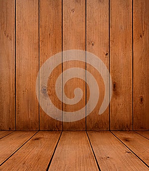 Wooden room background