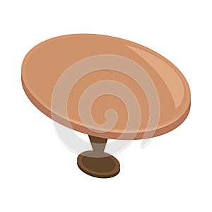 wooden round table furniture