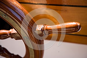 Wooden rudder