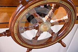 Wooden rudder