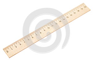 Wooden ruler