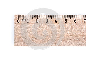 Wooden ruler