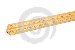 Wooden ruler