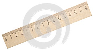 Wooden ruler