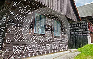 Wooden rural chalet