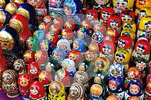 Wooden Russian dolls