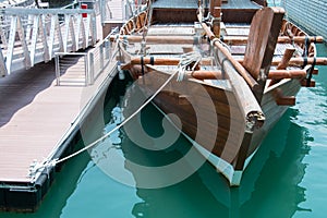 Wooden Sail Boat