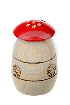 Wooden saltcellar-pepperbox photo