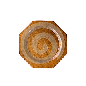 Wooden saucer