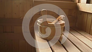 Wooden Sauna Bucket