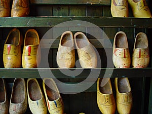 Wooden shoes