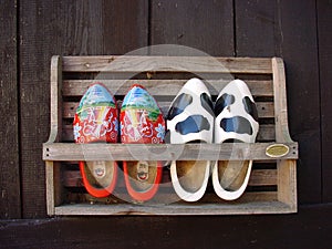 Wooden shoes