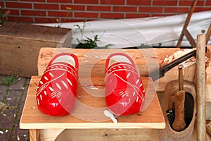 Wooden Shoes and Tools