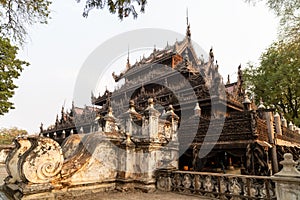 Wooden Shwenandaw Monastery