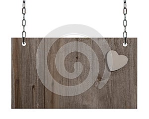 Wooden sign background