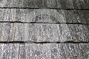 Wooden Slat Roof to use for background or wallpaper