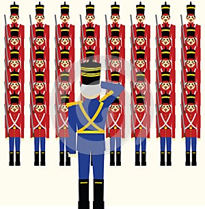 Wooden Soldiers Army photo