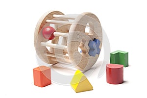 Wooden sorter child toy