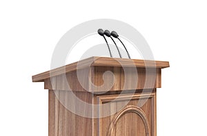 Wooden Speech Lecturn