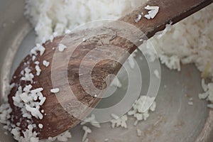 Wooden Spoon rice ladle