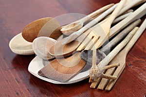 Wooden spoons
