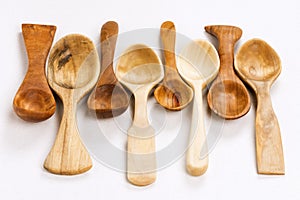 Wooden spoons wood carving