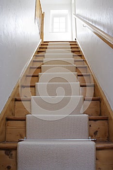 Wooden staircase