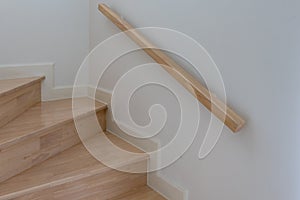 wooden staircase interior decoration