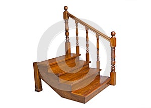 Wooden stairs