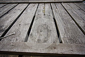 Wooden stairs old climat