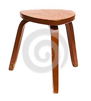 Wooden stool