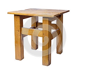 Wooden stool photo