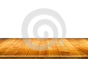 Wooden tabletop perspective for product placement