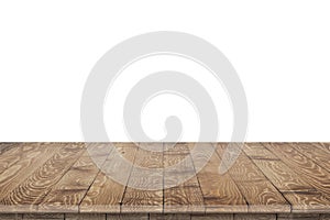 Wooden tabletop perspective for product placement