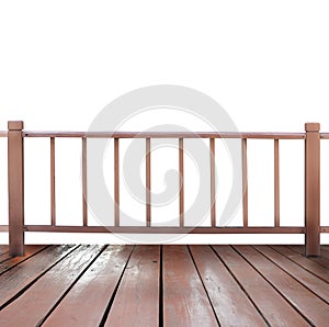 Wooden terrace