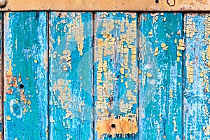 Wooden Texture from Board with Structure and Chink,Old Paint,Cracks.