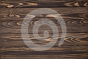 Wooden texture, natural brown wood pattern closeup