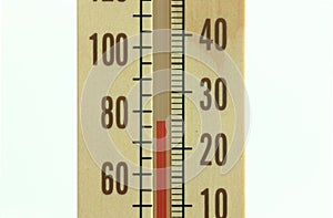 Wooden Thermometer