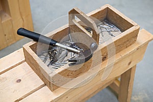 Wooden toolkit photo