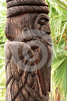 Wooden totem