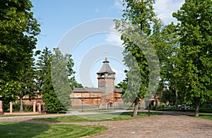 The wooden tower photo
