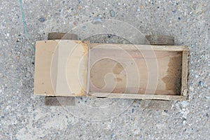 wooden toy car