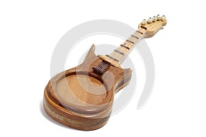Wooden toy guitar