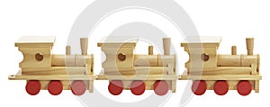 Wooden Toy Trains