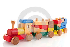 Wooden train