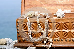 Wooden Treasure Chest