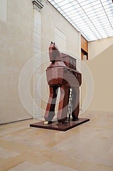 The wooden Trojan Horse