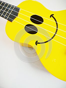 wooden ukulele