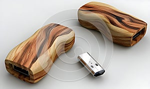 Wooden USB Drive Concept